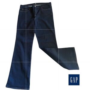GAP Dark Wash Jeans Mid Rise Perfect Boot Normcore NEW